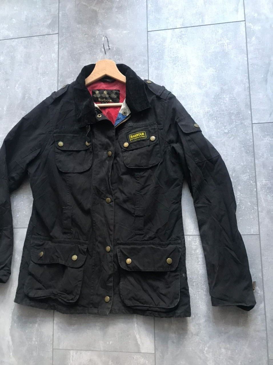 Barbour Barbour International woman waxed cotton England jacket Size M / US 6-8 / IT 42-44 - 2 Thumbnail