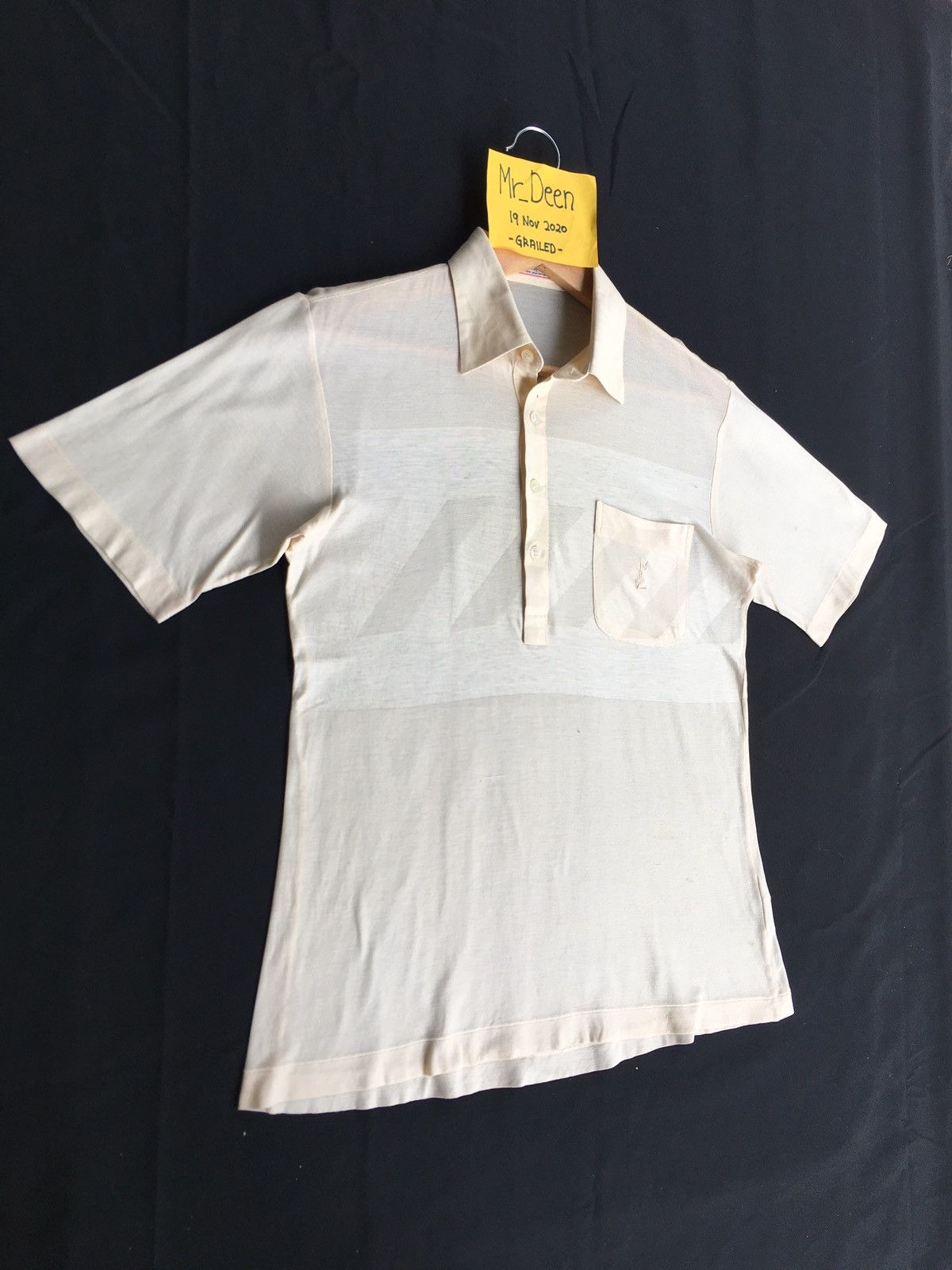 Yves Saint Laurent RARE!! Vintage 90s Yves Saint Laurent YSL Collared Shirt Size US S / EU 44-46 / 1 - 4 Thumbnail