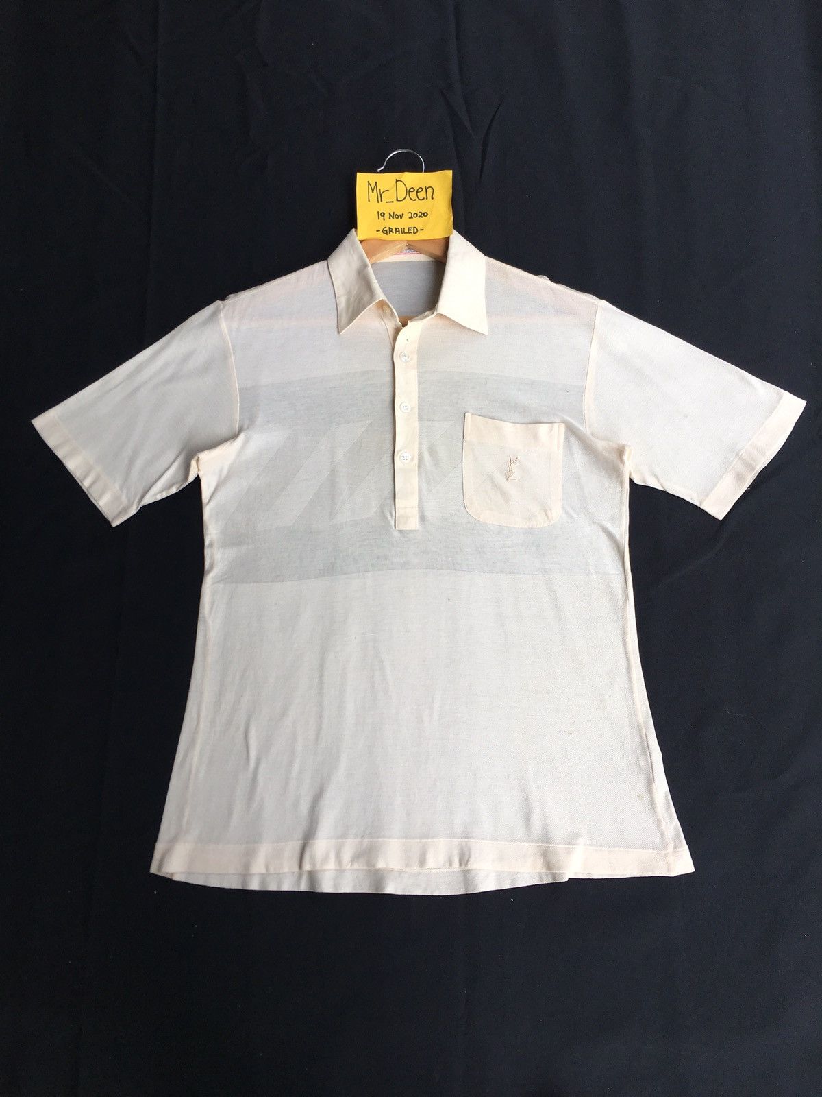 Yves Saint Laurent RARE!! Vintage 90s Yves Saint Laurent YSL Collared Shirt Size US S / EU 44-46 / 1 - 2 Thumbnail