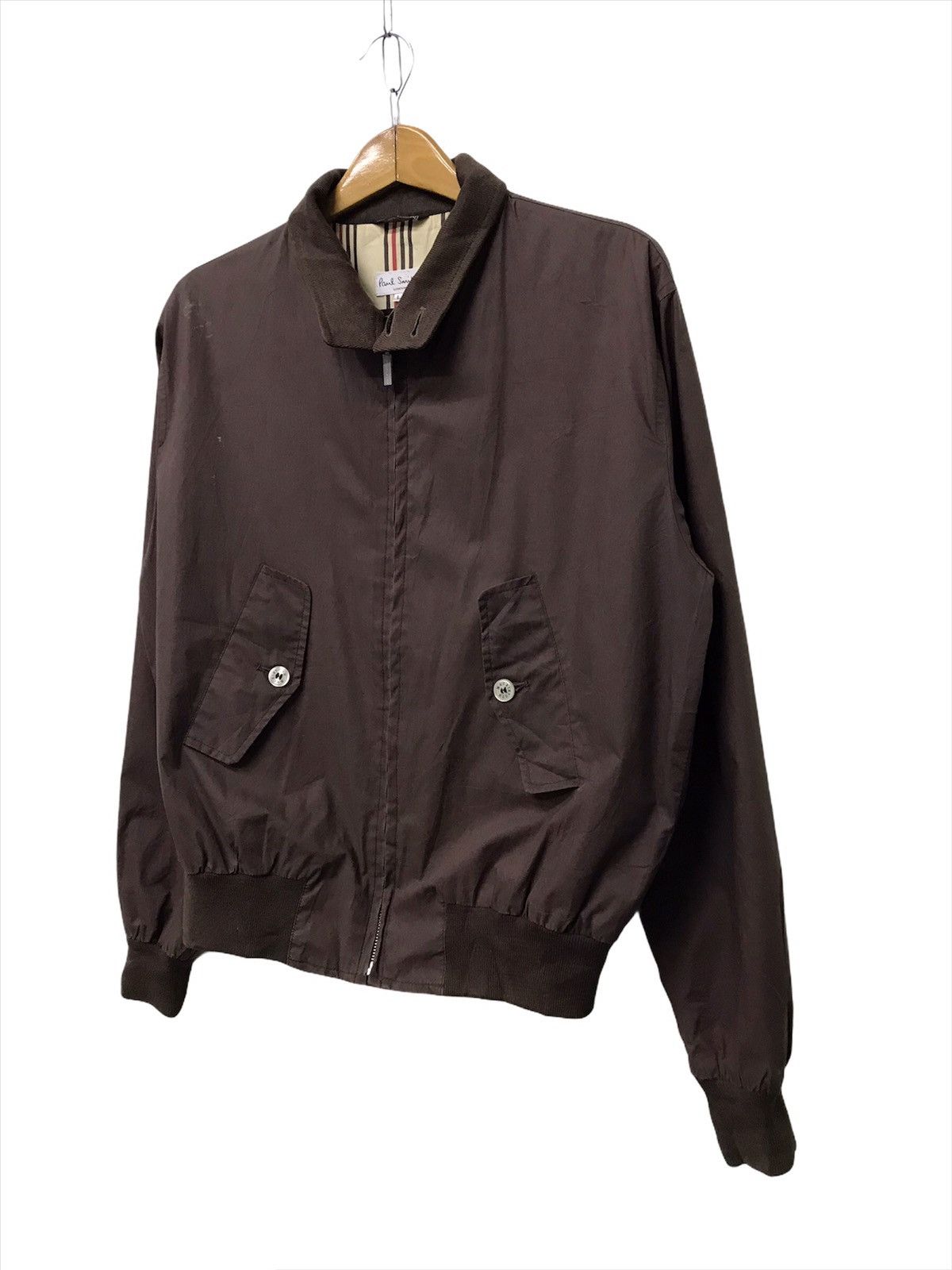 Paul Smith MACKINTOSH ハリントンジャケット　Ｍ　ブラウン Paul Smith X Mackintosh Harrington Jacket