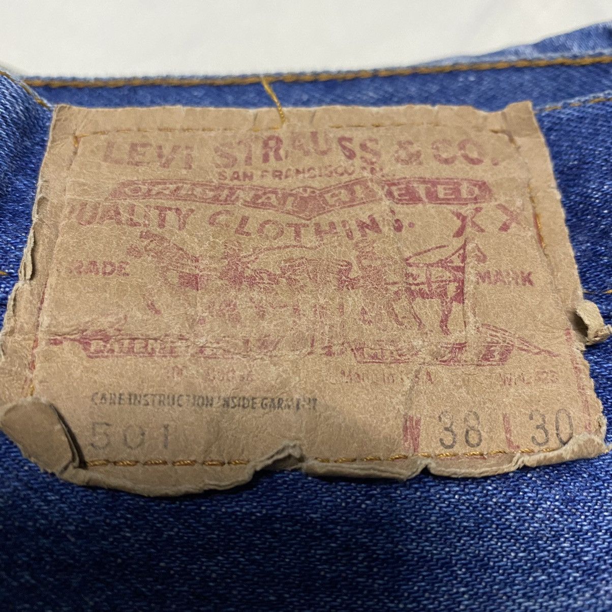 Levi's Vintage levis 501xx button fly Size US 35 - 10 Thumbnail