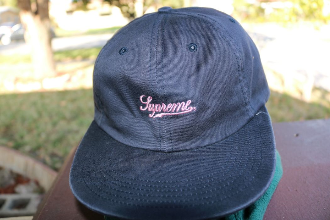 Supreme Supreme Script 6 Panel Hat | Grailed