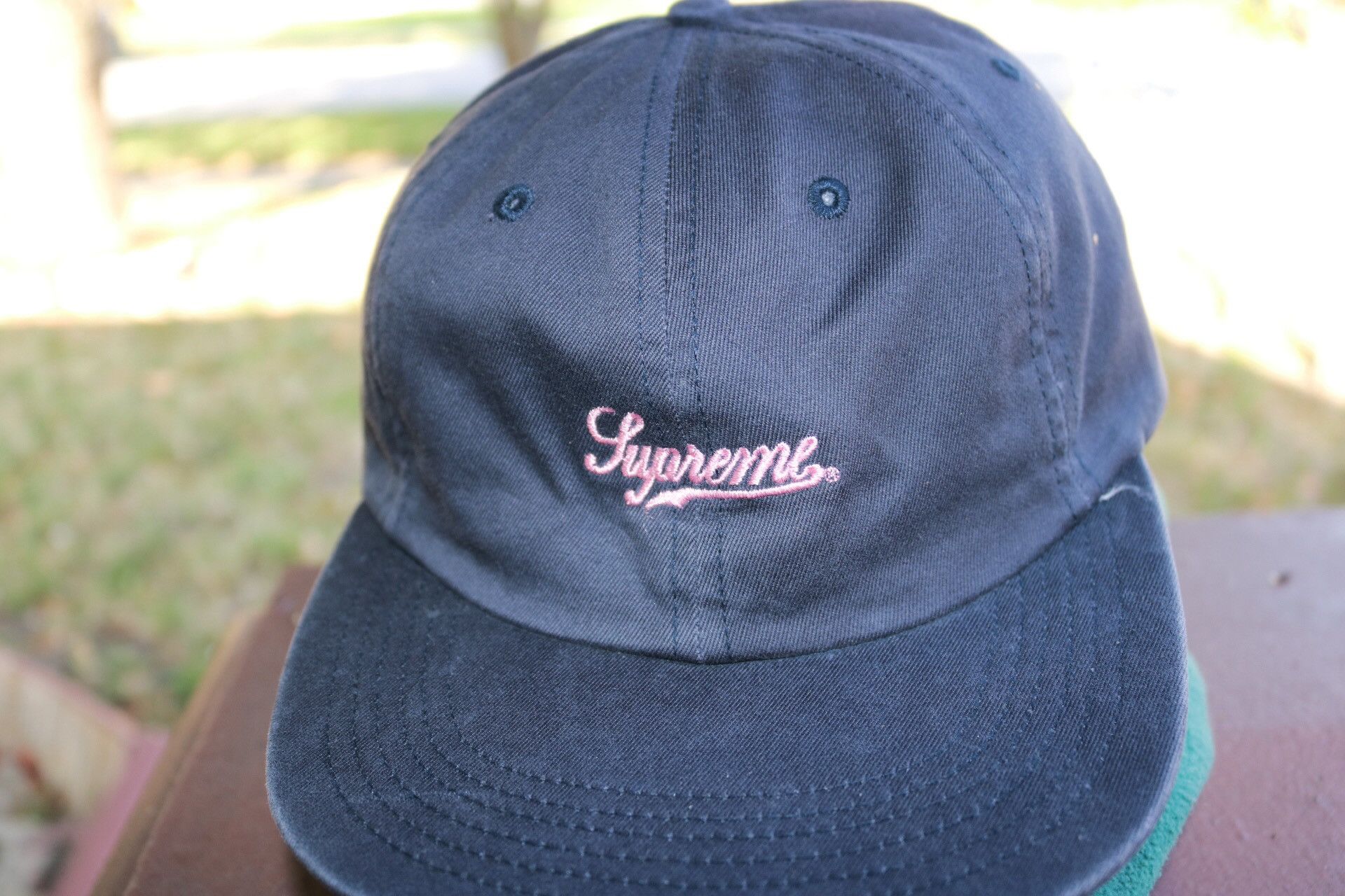 Supreme 6 Panel rare NYC selling Hat in Grey