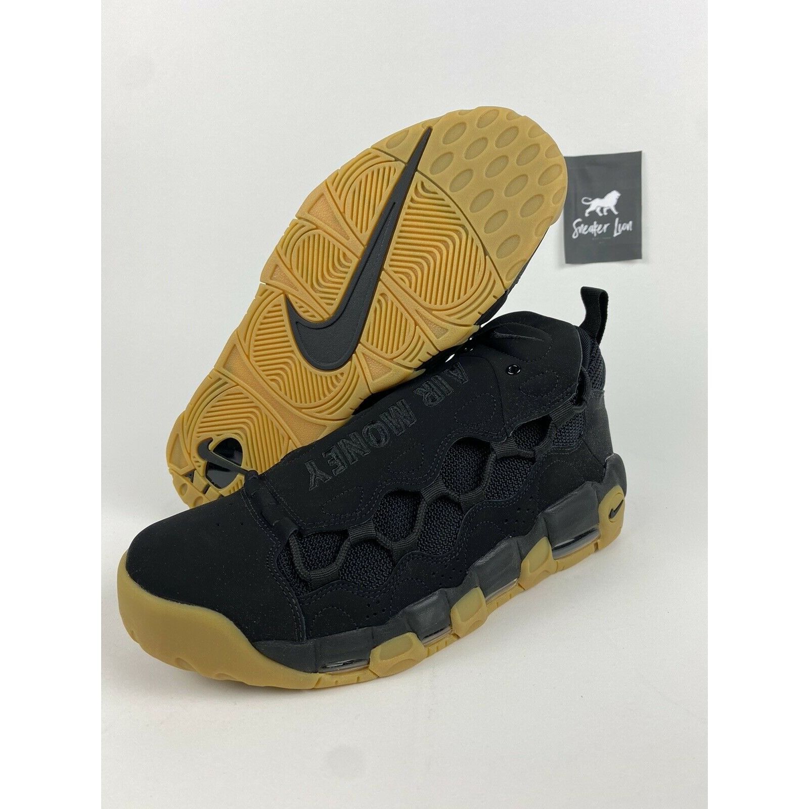 Nike Nike Air More Money Black Gum Grailed