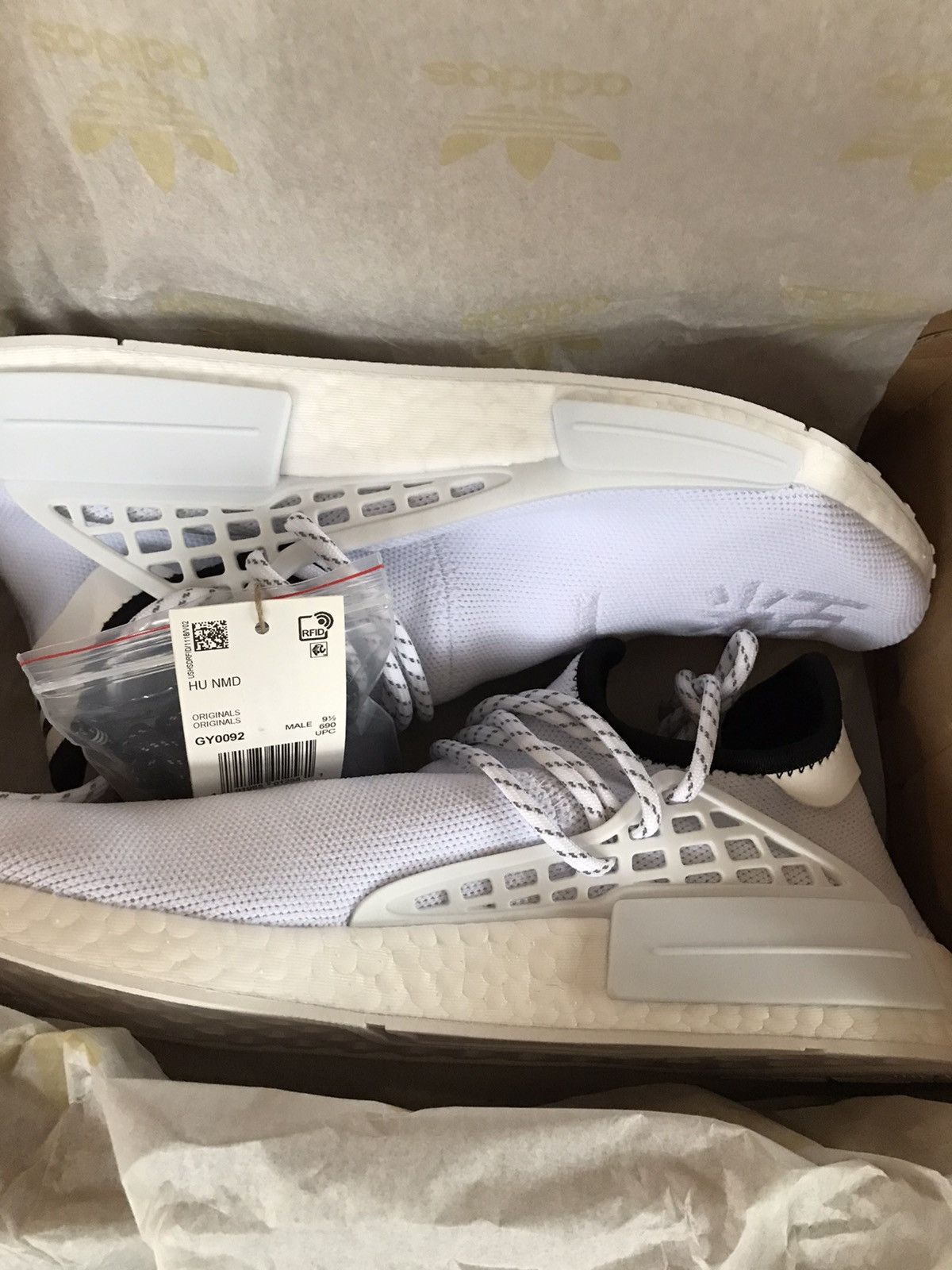 adidas NMD Hu Pharrell Extra Eye White