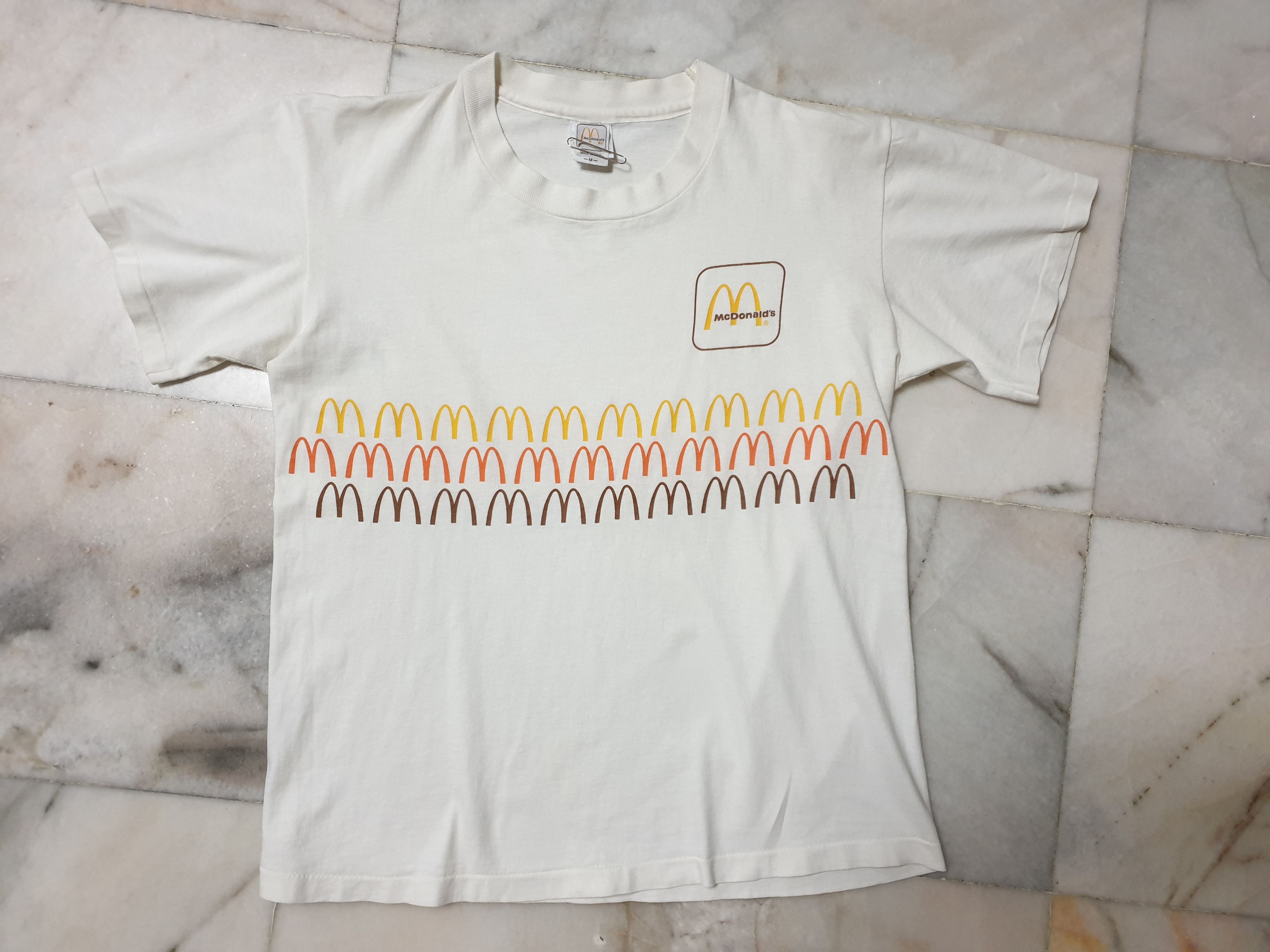 Vintage Vintage 94' McDonald T-Shirt Size US M / EU 48-50 / 2 - 1 Thumbnail