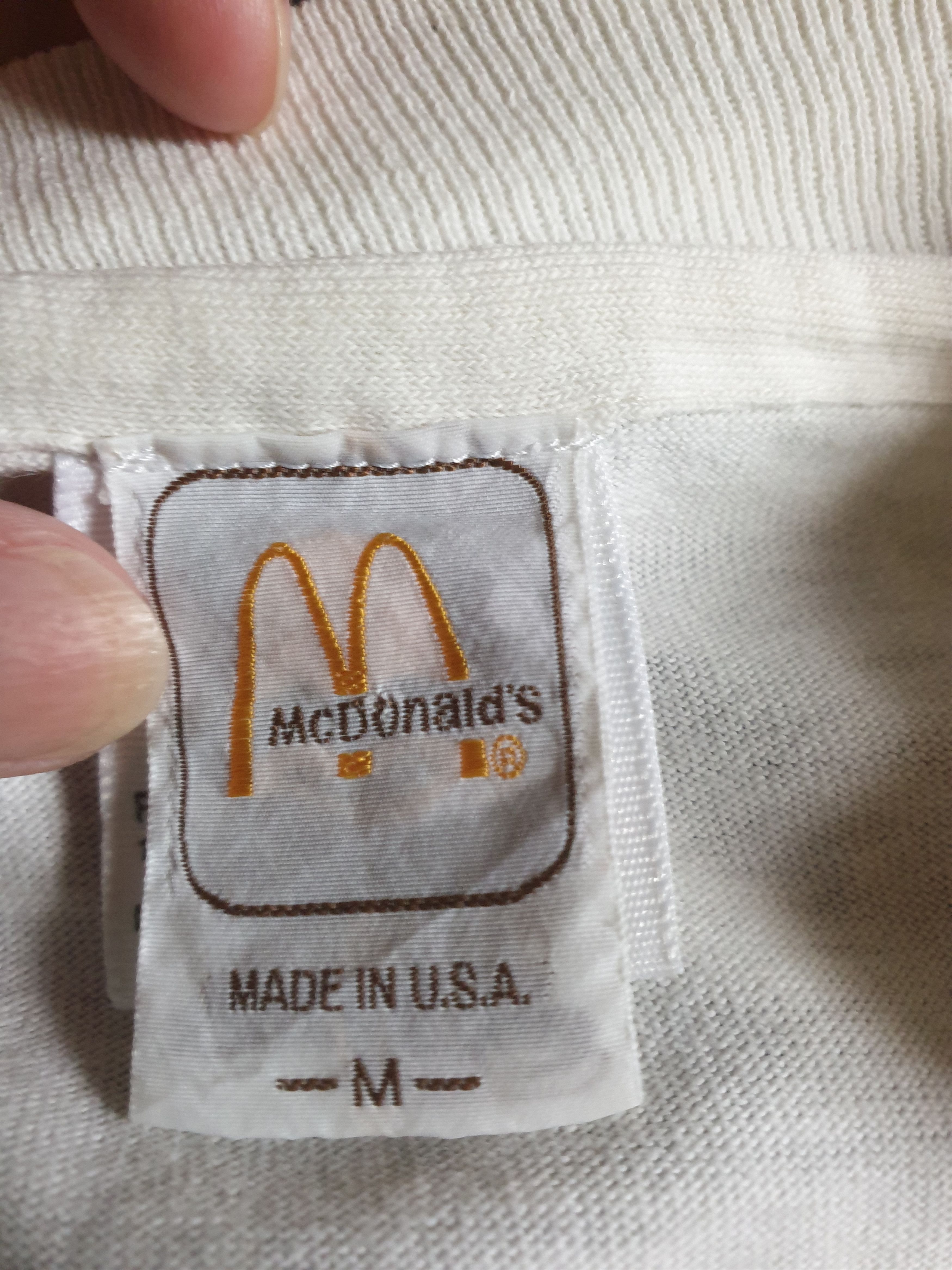 Vintage Vintage 94' McDonald T-Shirt Size US M / EU 48-50 / 2 - 4 Thumbnail