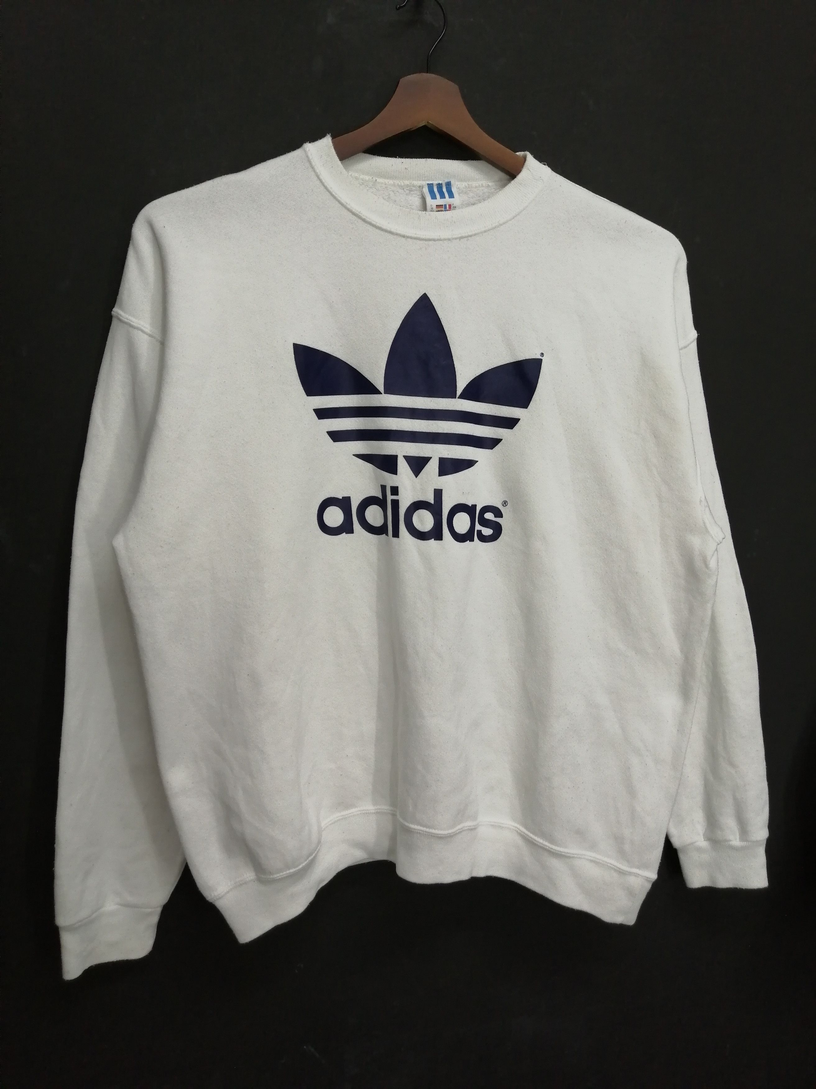 Vintage Adidas Big Logo Oversized Sweatshirt
