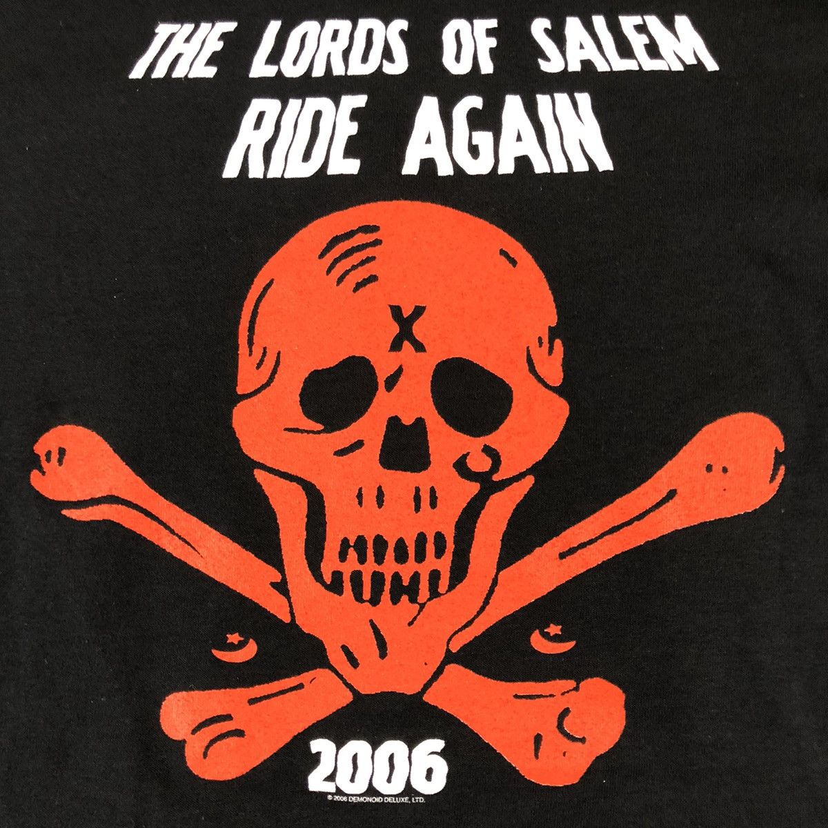 Anvil × Band Tees Rob Zombie Lords Of Salem 2006 Concert Heavy Metal Tee Size US S / EU 44-46 / 1 - 6 Thumbnail