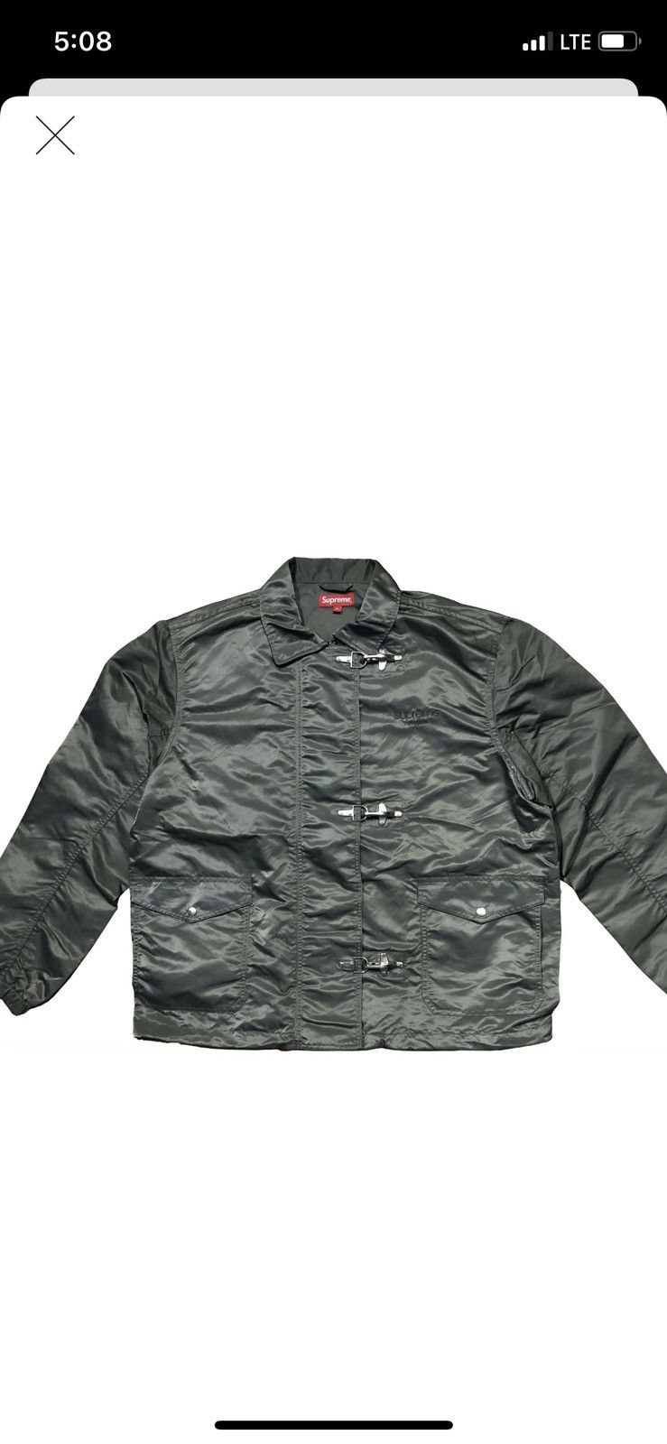 Supreme Nylon Turnout Jacket | Grailed