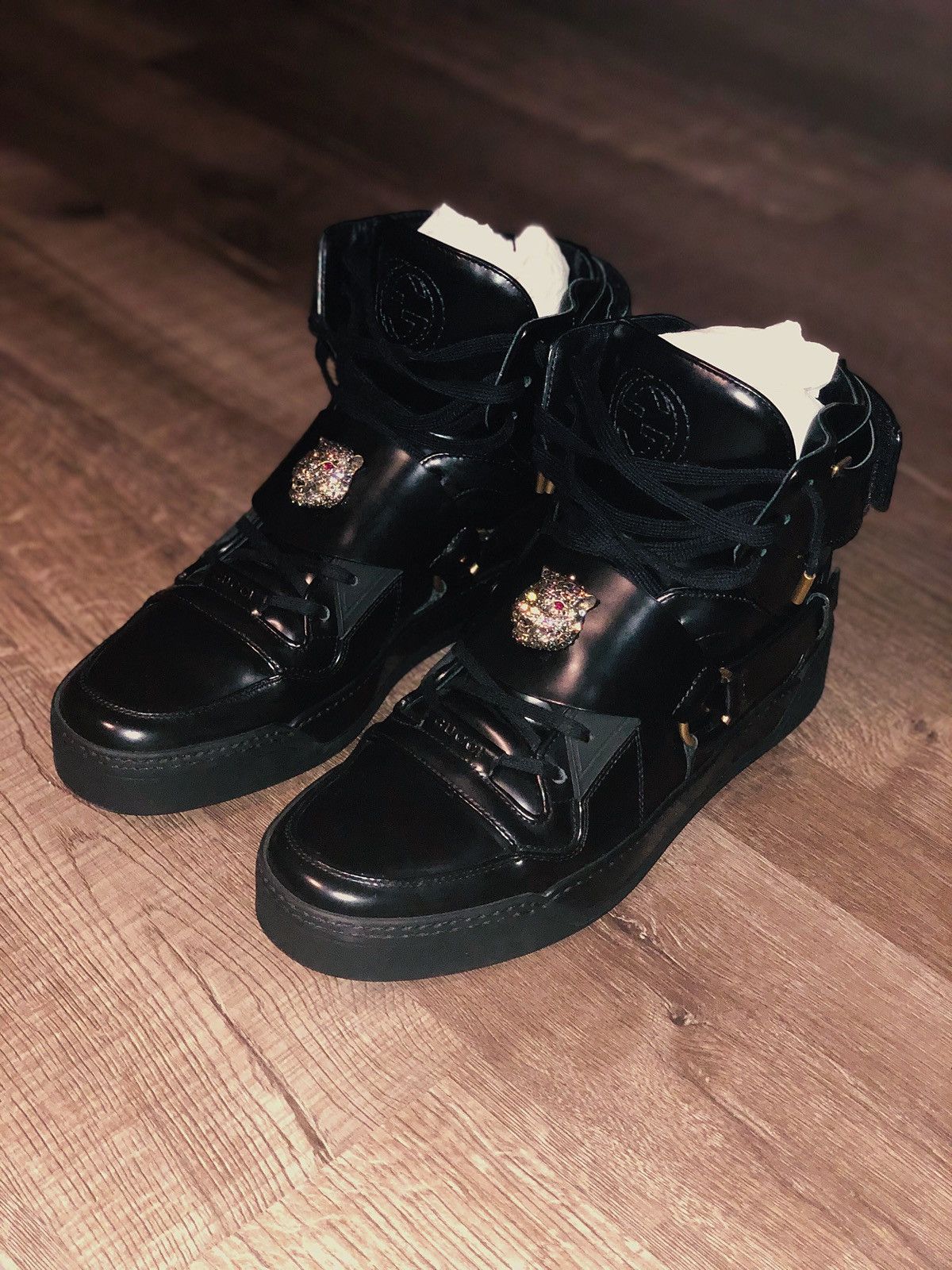 Gucci Gucci Magnum Calf ( Nero ) Size US 10 / EU 43 - 1 Thumbnail