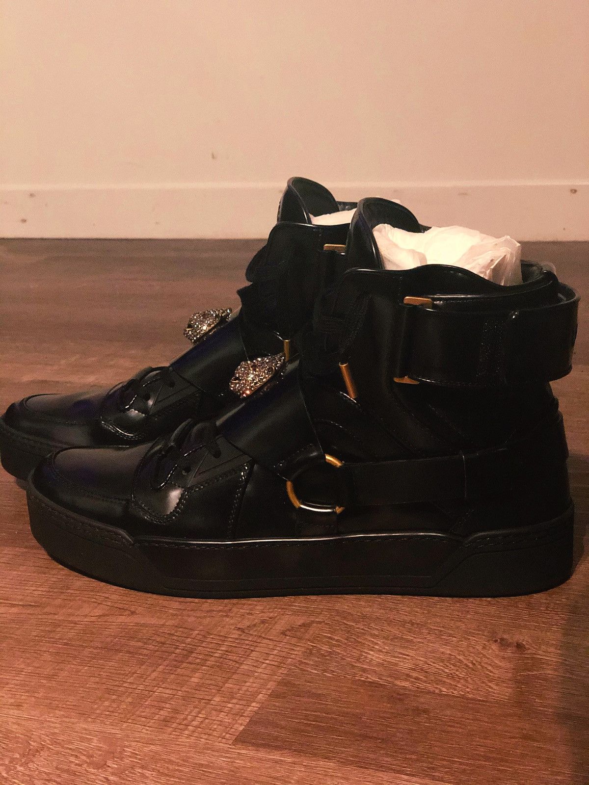 Gucci Gucci Magnum Calf ( Nero ) Size US 10 / EU 43 - 6 Thumbnail