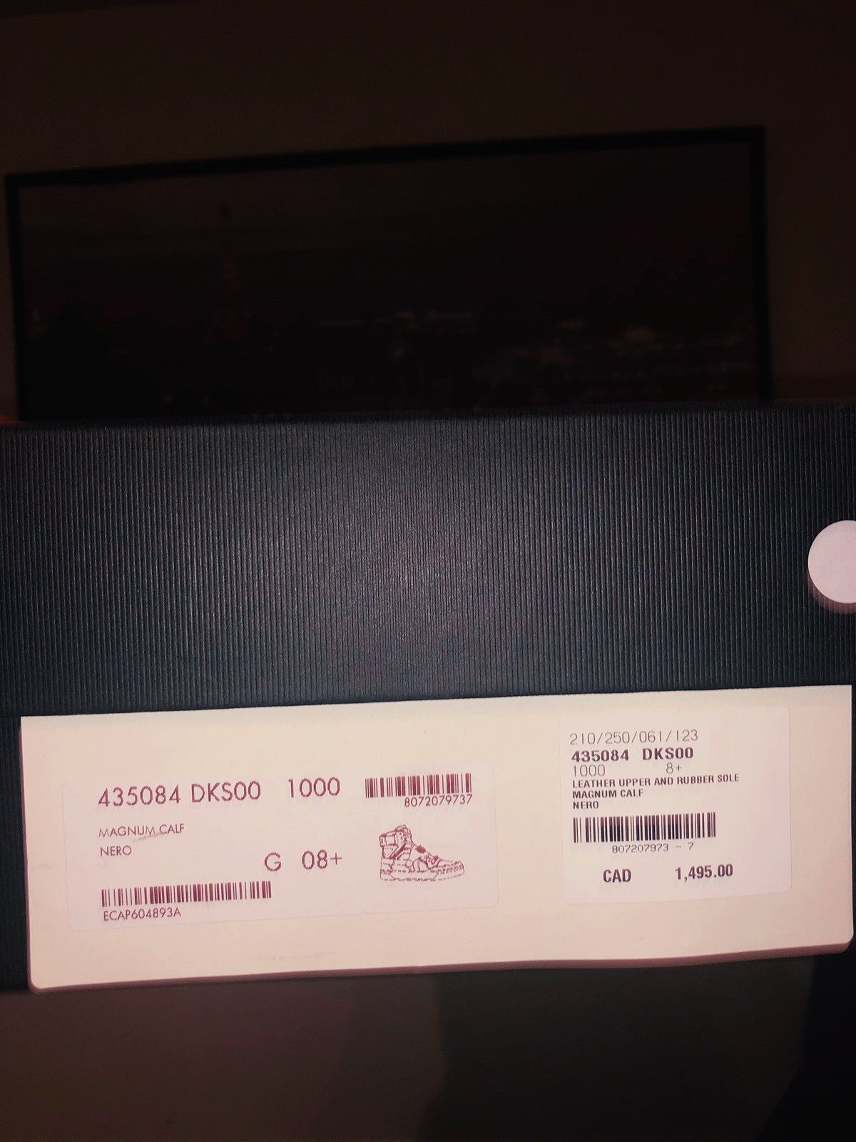 Gucci Gucci Magnum Calf ( Nero ) Size US 10 / EU 43 - 11 Thumbnail