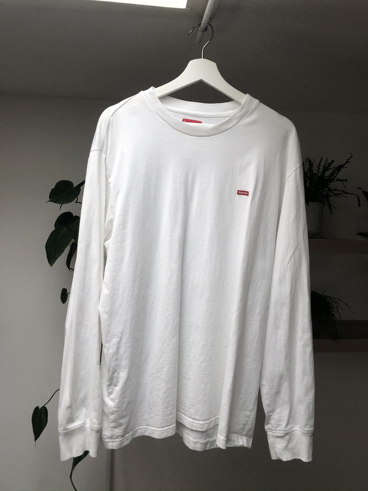 Supreme Supreme Small Box Logo L/S Tee (FW20) | Grailed