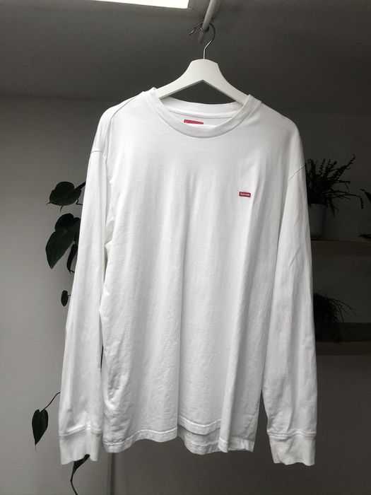 Supreme Box Logo L/S Tee Black Men's - FW20 - US