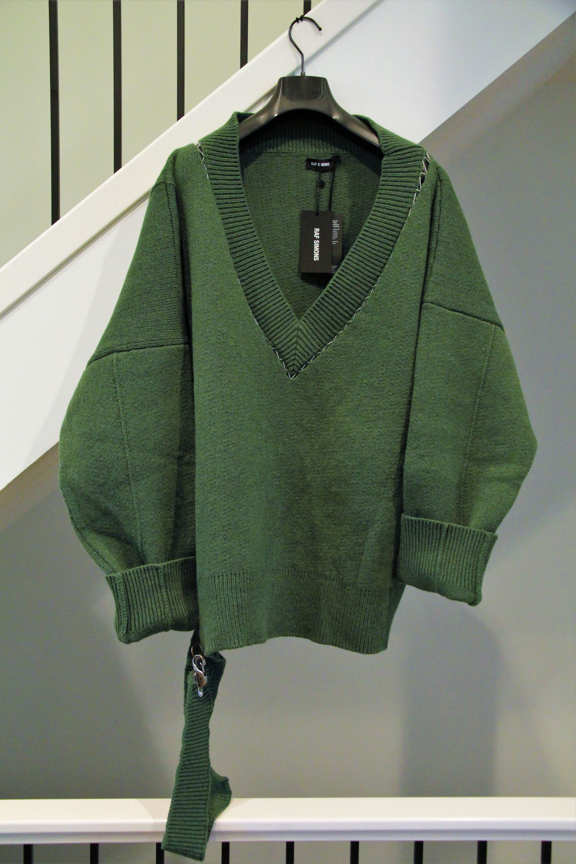 Raf Simons Raf Simons Fireman Buckle Sweater Grailed