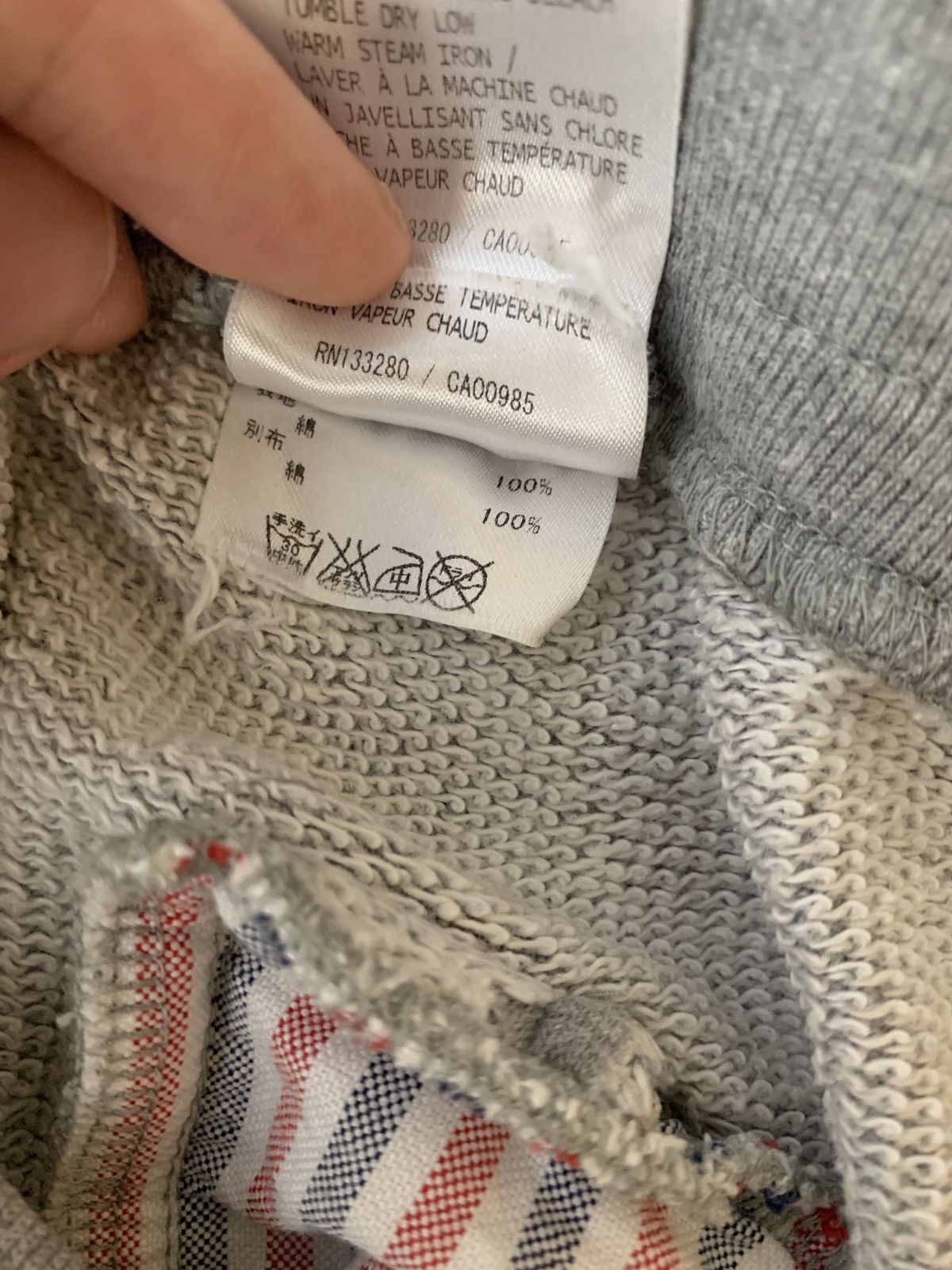 Thom Browne Thom Browne 4 Bar Sweatpants Size US 30 / EU 46 - 9 Thumbnail