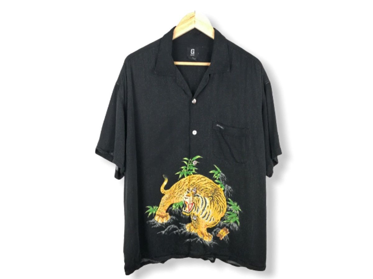 Guess GUESS ANIMAL PRINT CASUAL SHIRT Size US XL / EU 56 / 4 - 2 Thumbnail