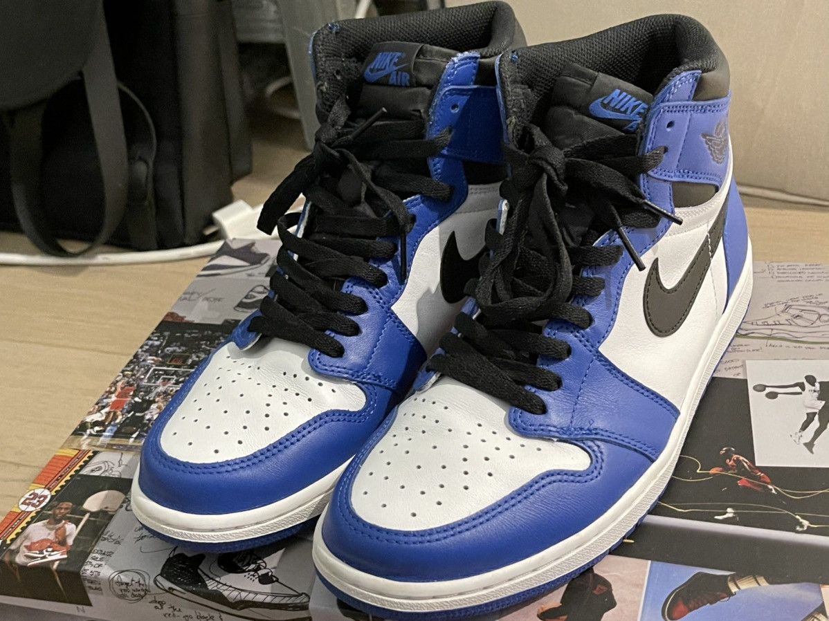 Jordan Brand × Nike Air Jordan 1 Retro High OG Game Royal 2018 Size US 10.5 / EU 43-44 - 9 Thumbnail