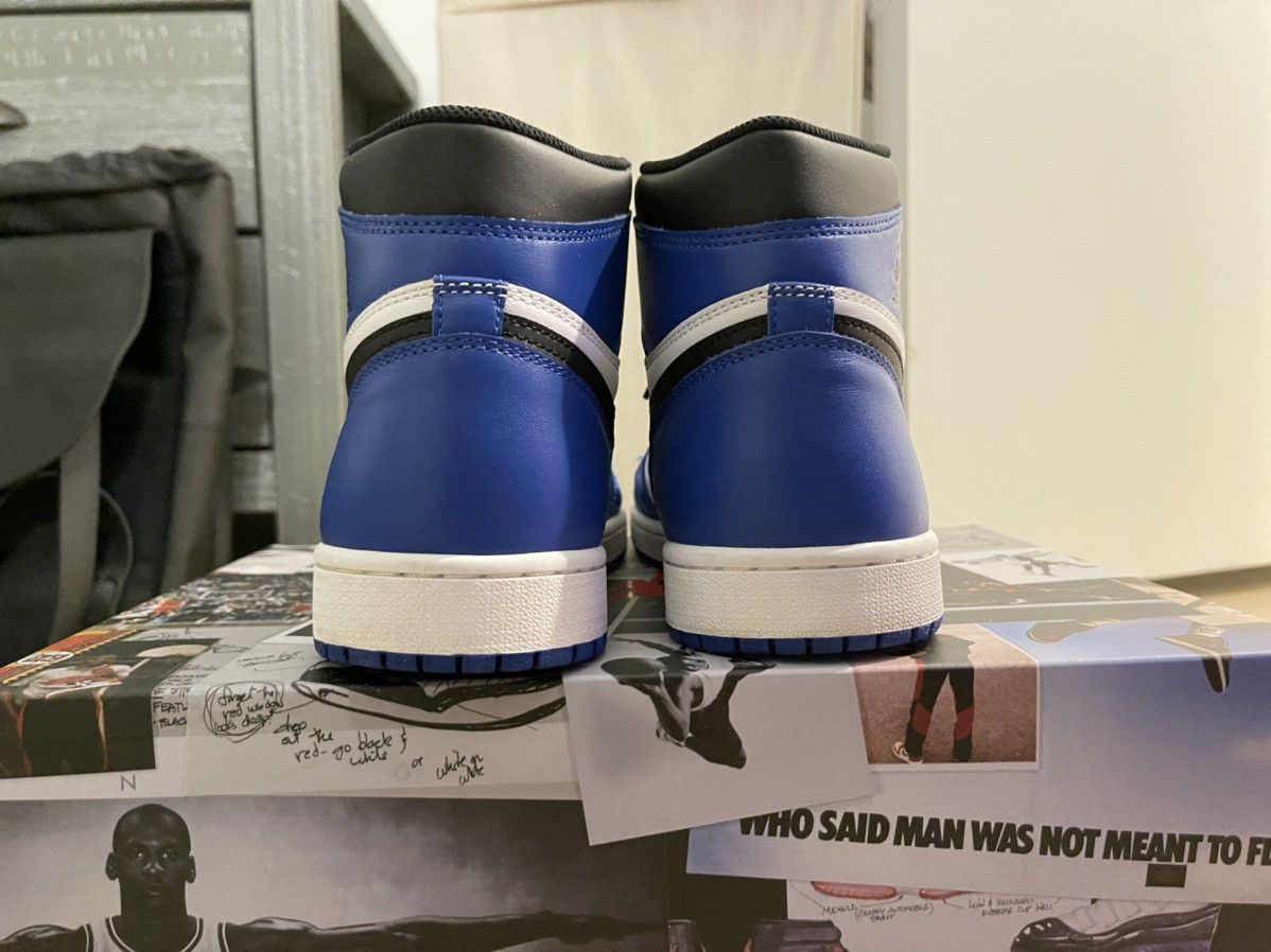 Jordan Brand × Nike Air Jordan 1 Retro High OG Game Royal 2018 Size US 10.5 / EU 43-44 - 2 Thumbnail