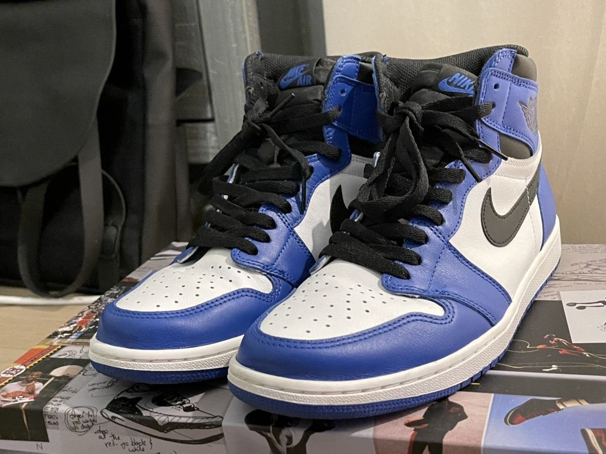 Jordan Brand × Nike Air Jordan 1 Retro High OG Game Royal 2018 Size US 10.5 / EU 43-44 - 1 Thumbnail
