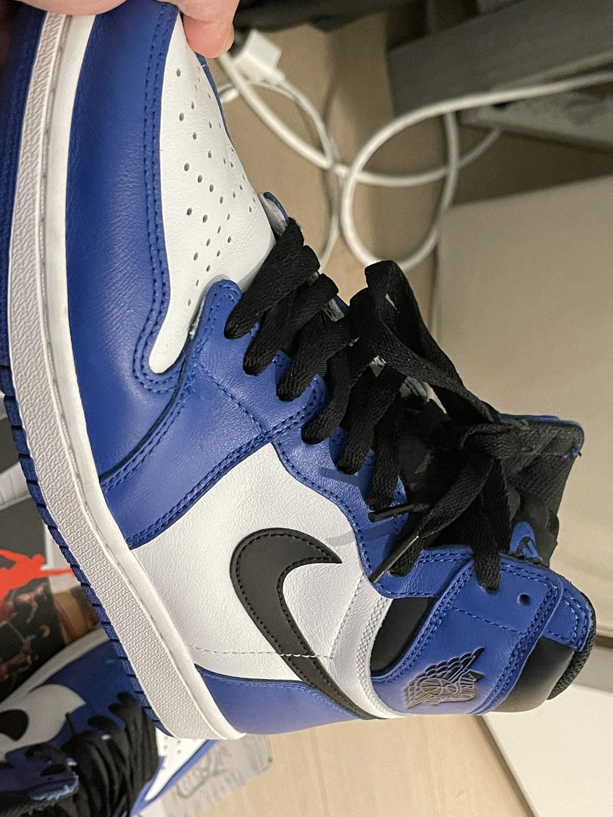 Jordan Brand × Nike Air Jordan 1 Retro High OG Game Royal 2018 Size US 10.5 / EU 43-44 - 8 Thumbnail