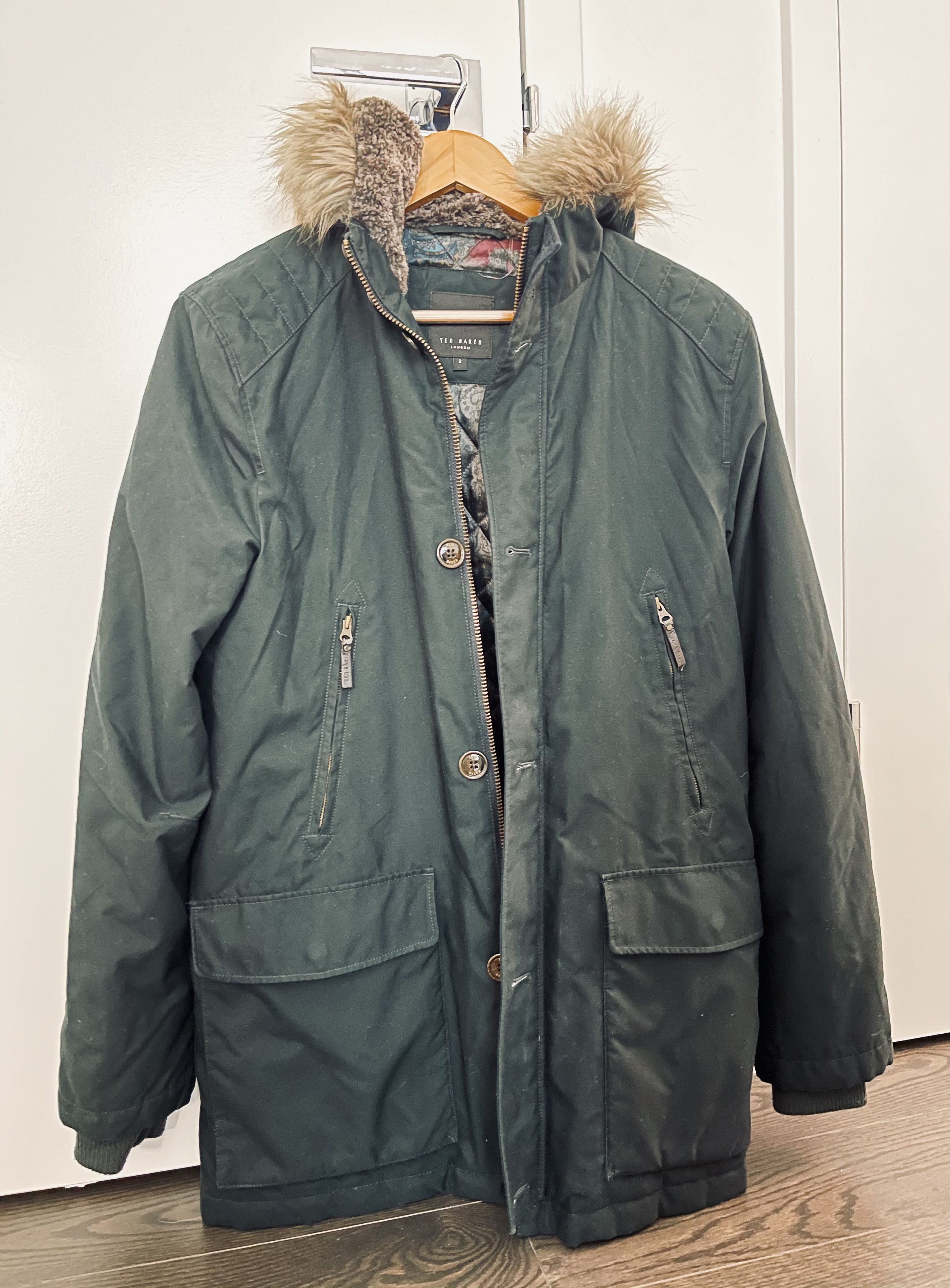 TED BAKER parka jacket size S hotsell