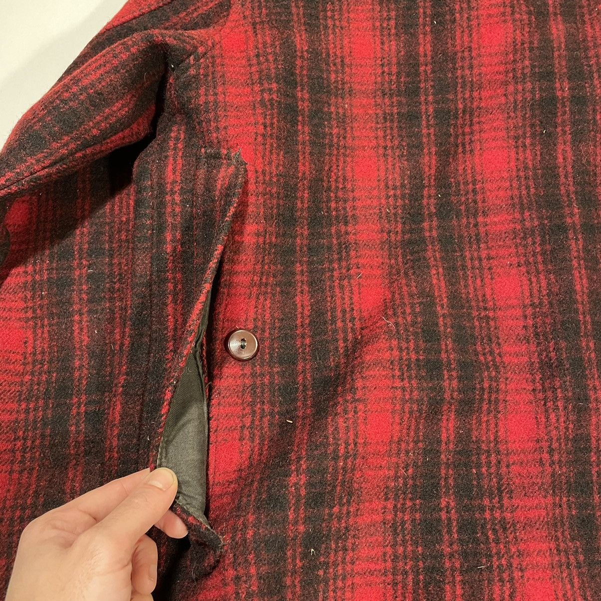 Vintage × Woolrich Woolen Mills 40’s Woolrich Mackinaw Plaid Wool Coat Size US L / EU 52-54 / 3 - 5 Thumbnail