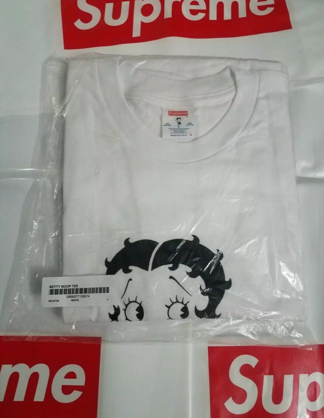 Supreme Betty Boop Tee | Grailed