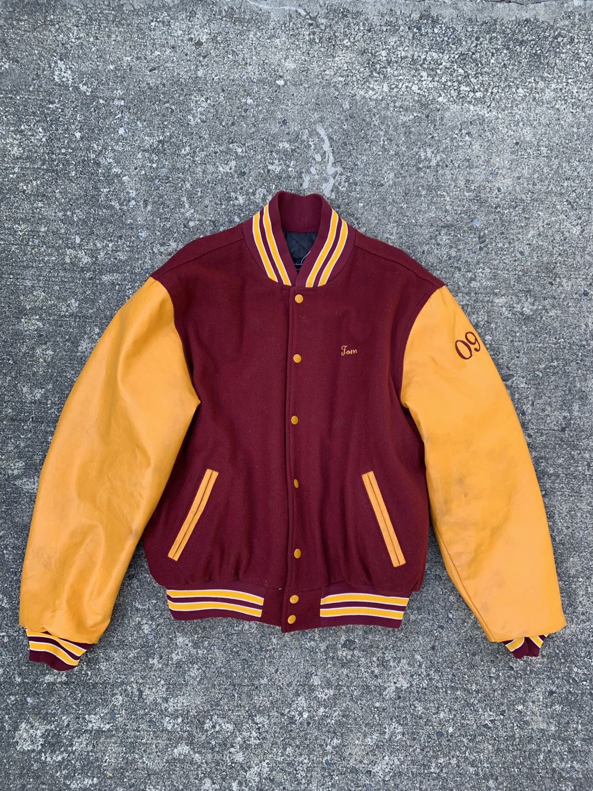 Vintage Vintage “NBHS Marching Band” varsity jacket Grailed