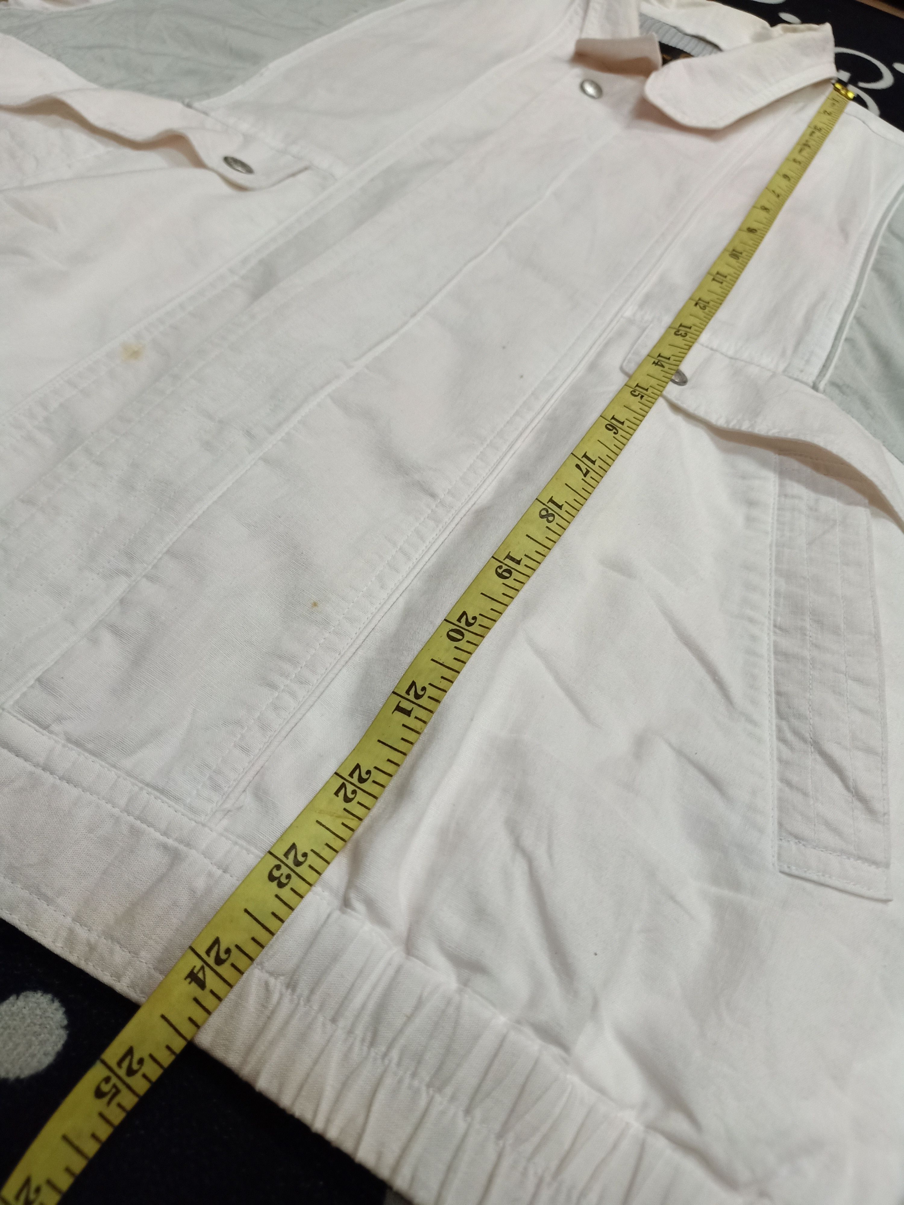 Gianni Valentino × Valentino GIANNI VALENTINO Italy Vintage White Gray Jacket Size US M / EU 48-50 / 2 - 11 Thumbnail