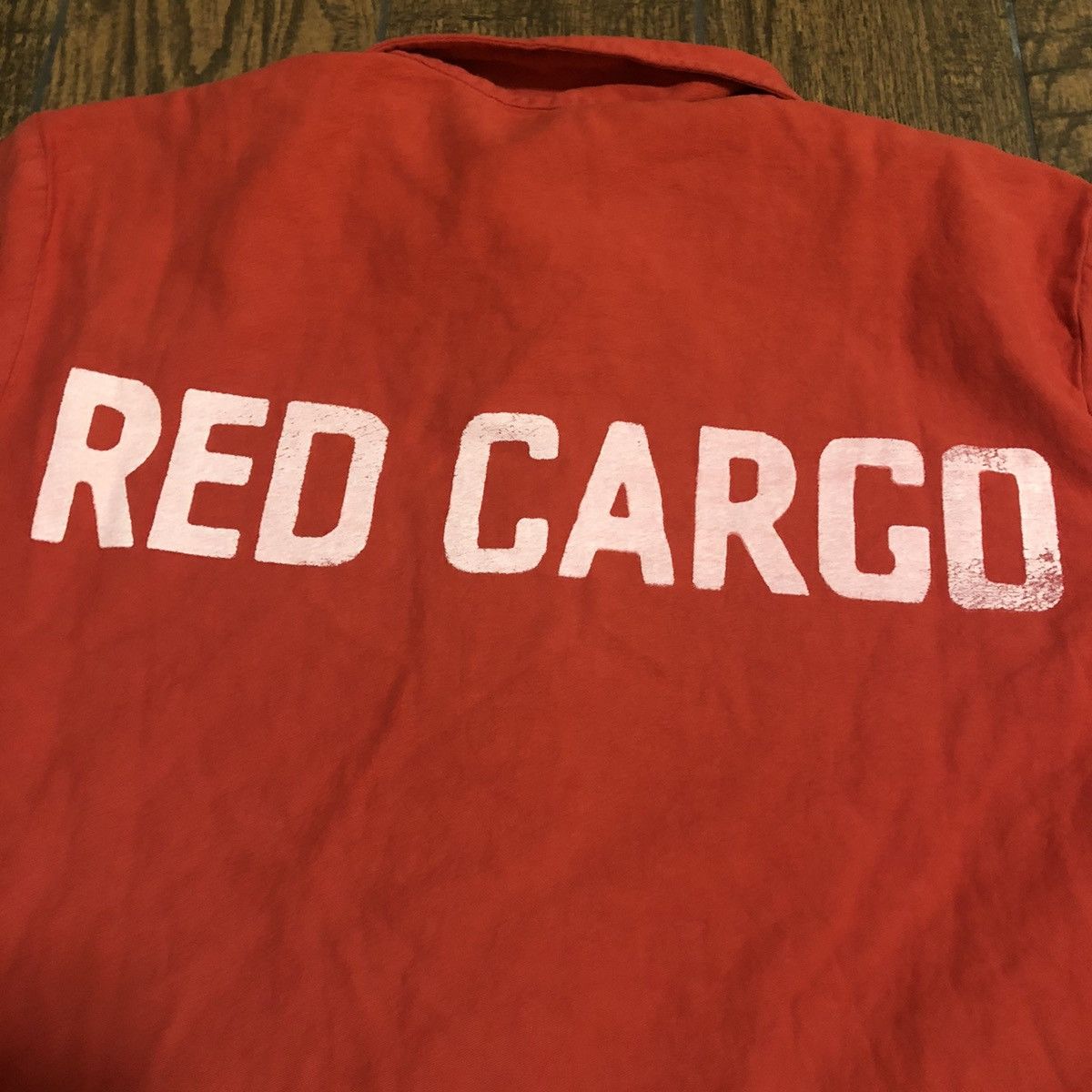 Vintage Used Red Cargo Guava Island movie Childish Gambino jacket Grailed