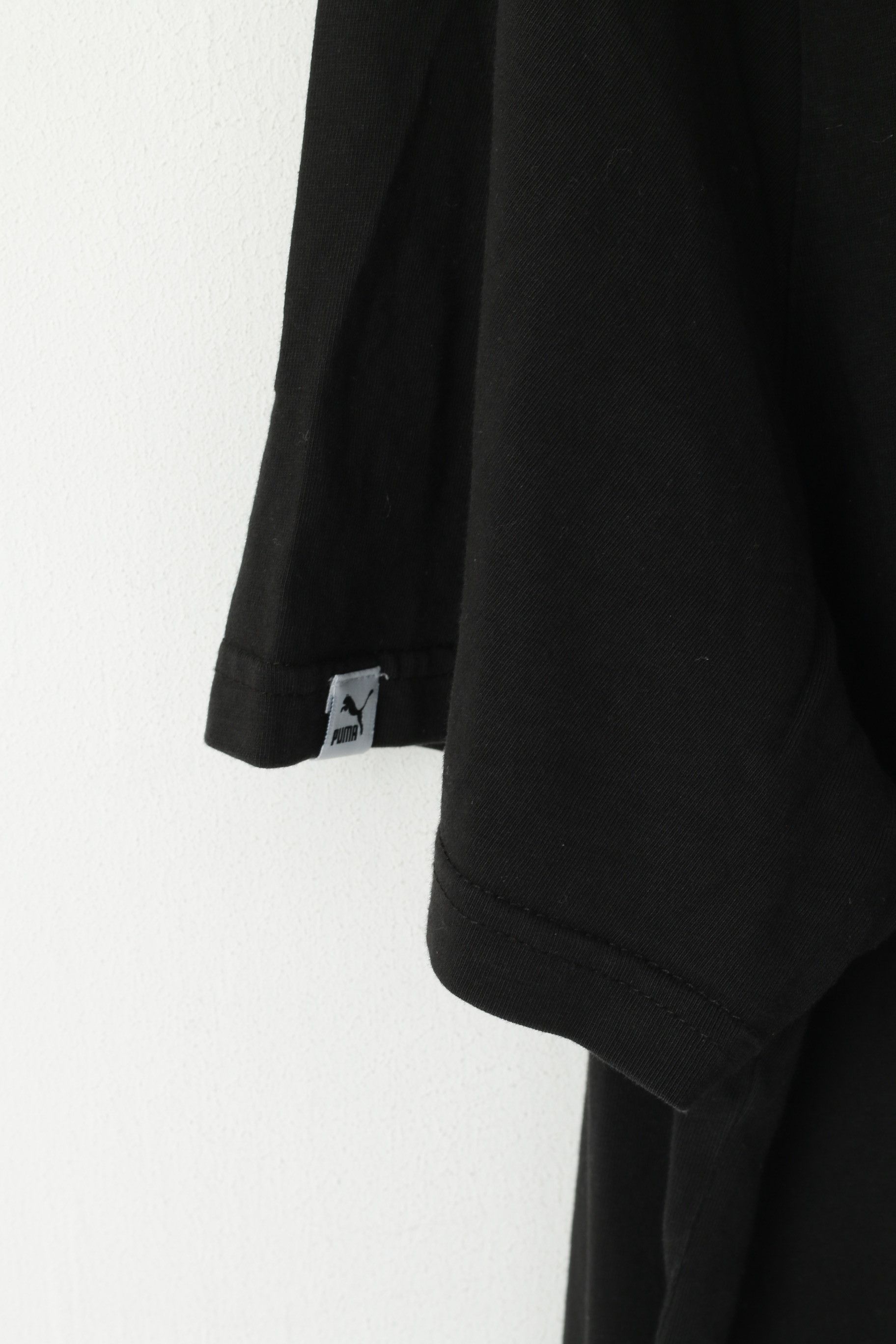 Puma Puma Men XL T- Shirt Black Cotton Heritage Logo 6607 Size US XL / EU 56 / 4 - 3 Thumbnail