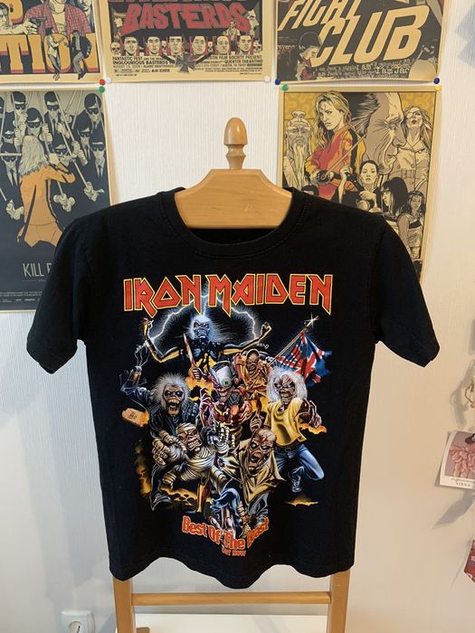 Iron Maiden Shirt Year of the Beast T-shirt Vintage Rare 