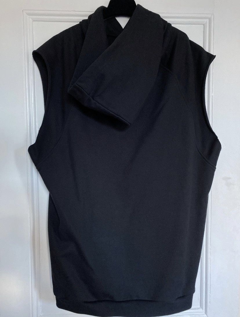 Raf Simons Raf Simons SS19 Sleeveless oversized Hoodie Clubbers Size US S / EU 44-46 / 1 - 8 Thumbnail