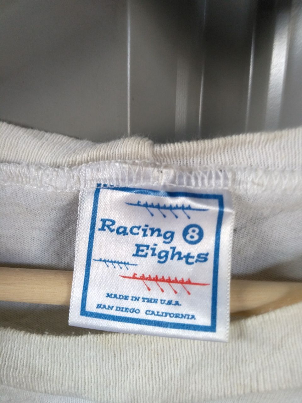 Vintage 🔥 90s RACING EIGHT P LOGO TEE Size US M / EU 48-50 / 2 - 3 Thumbnail