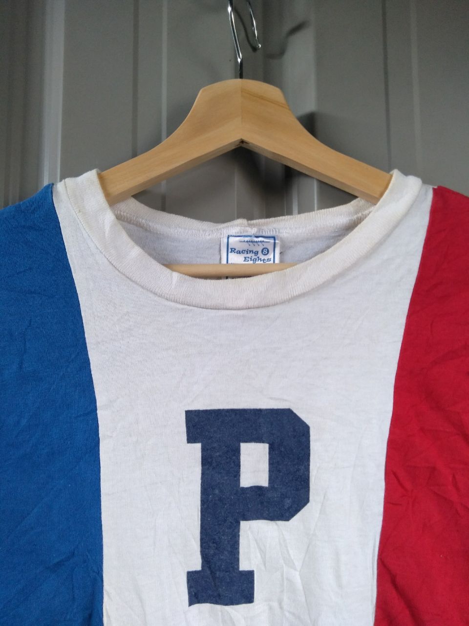 Vintage 🔥 90s RACING EIGHT P LOGO TEE Size US M / EU 48-50 / 2 - 4 Thumbnail