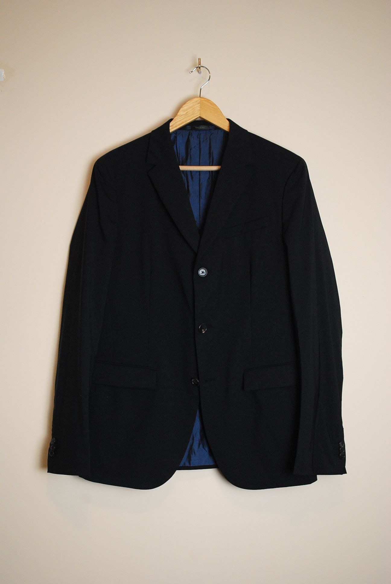 Jil Sander 2013 Navy Suit Jacket Size 48 | Grailed