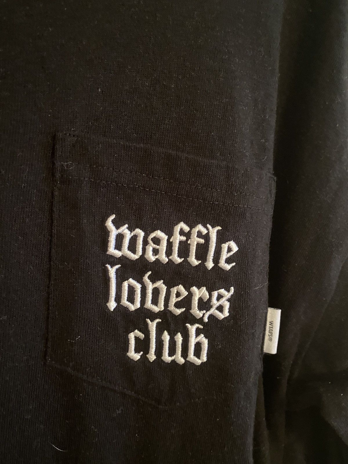 Vans Waffle Lovers Club Long Sleeve Black Size US M / EU 48-50 / 2 - 2 Preview