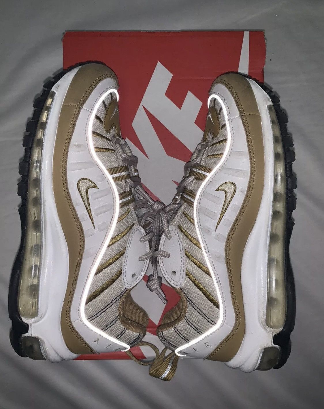 Nike Women’s Nike Air Max 98 Phantom Size 7 Size US 6 / EU 39 - 4 Thumbnail