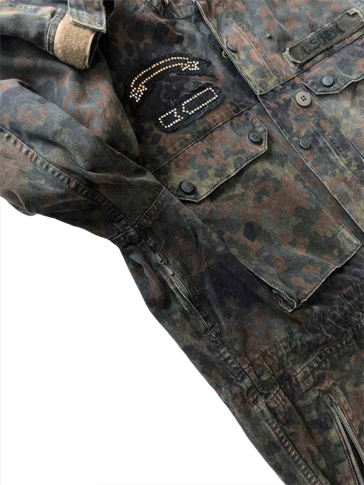 Nigel Cabourn DOPE🔥90s Swiss Army Camo Reconstruct Anorak Parka Size US L / EU 52-54 / 3 - 7 Thumbnail