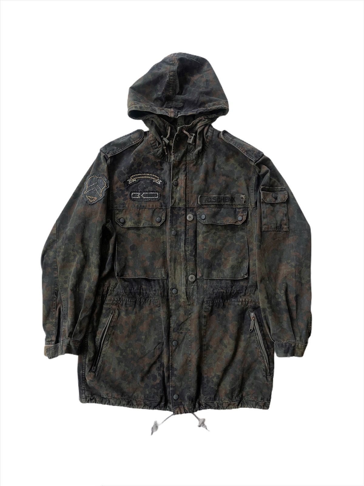 Nigel Cabourn DOPE🔥90s Swiss Army Camo Reconstruct Anorak Parka Size US L / EU 52-54 / 3 - 3 Thumbnail