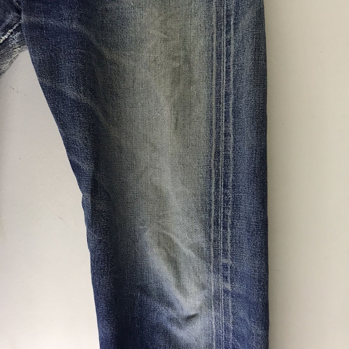 HOLLYWOOD RANCH MARKET HR Market Mudwash Distressed Denim Selvedge Jeans Size US 34 / EU 50 - 7 Thumbnail