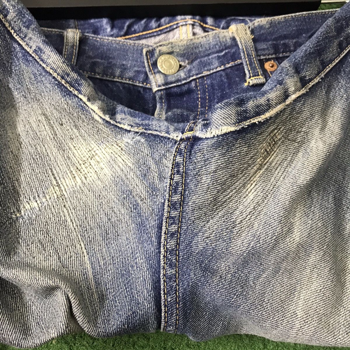 HOLLYWOOD RANCH MARKET HR Market Mudwash Distressed Denim Selvedge Jeans Size US 34 / EU 50 - 18 Thumbnail
