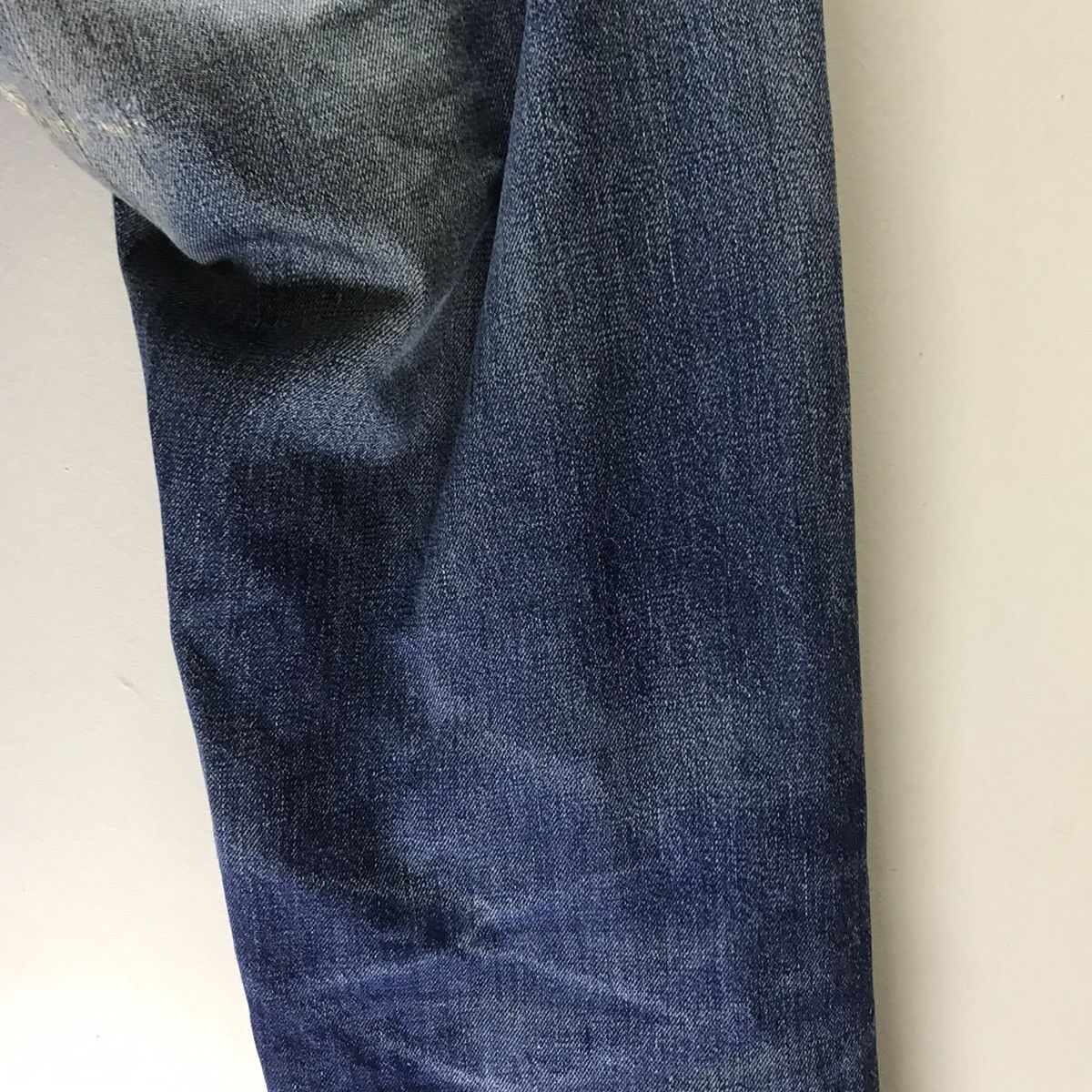 HOLLYWOOD RANCH MARKET HR Market Mudwash Distressed Denim Selvedge Jeans Size US 34 / EU 50 - 15 Thumbnail