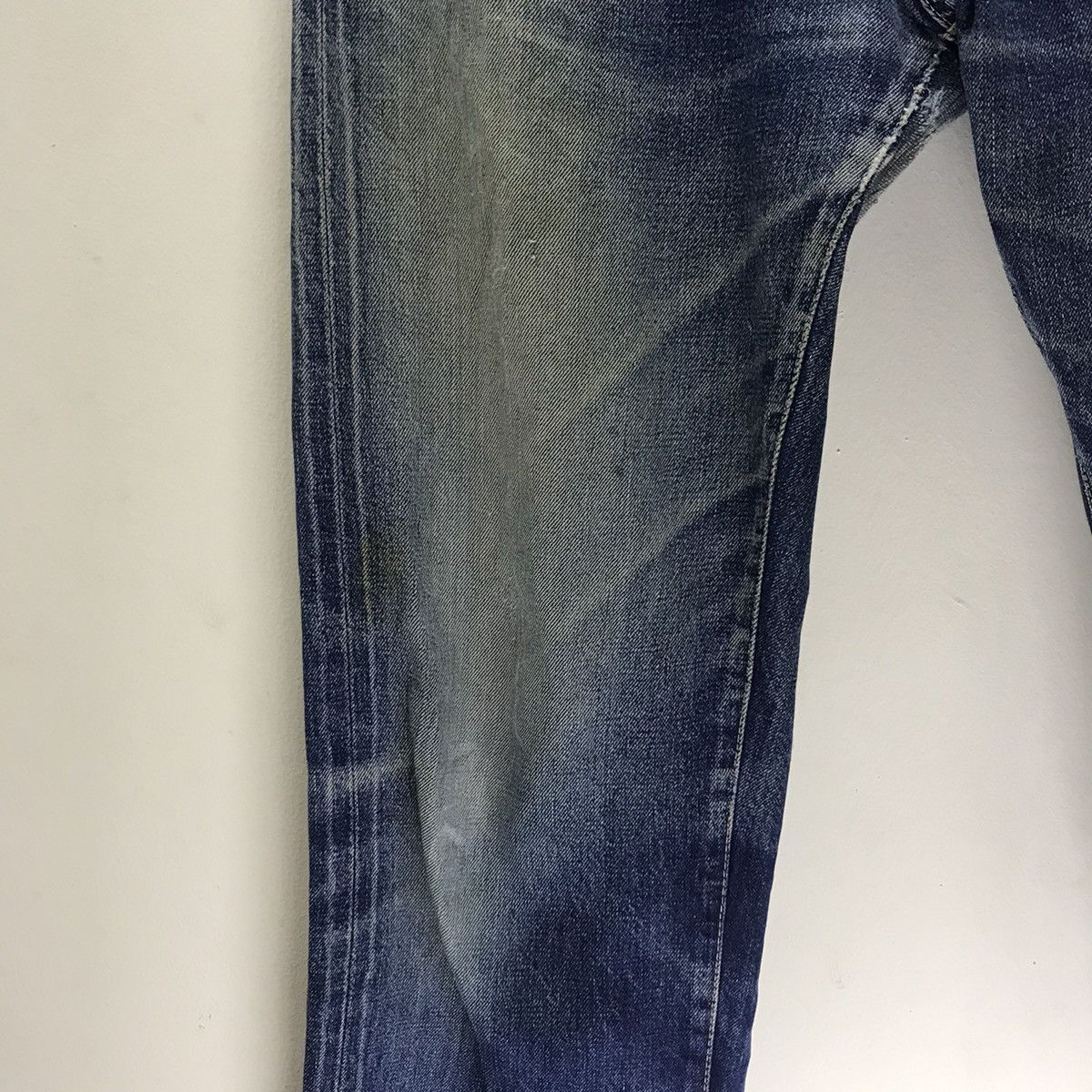 HOLLYWOOD RANCH MARKET HR Market Mudwash Distressed Denim Selvedge Jeans Size US 34 / EU 50 - 6 Thumbnail