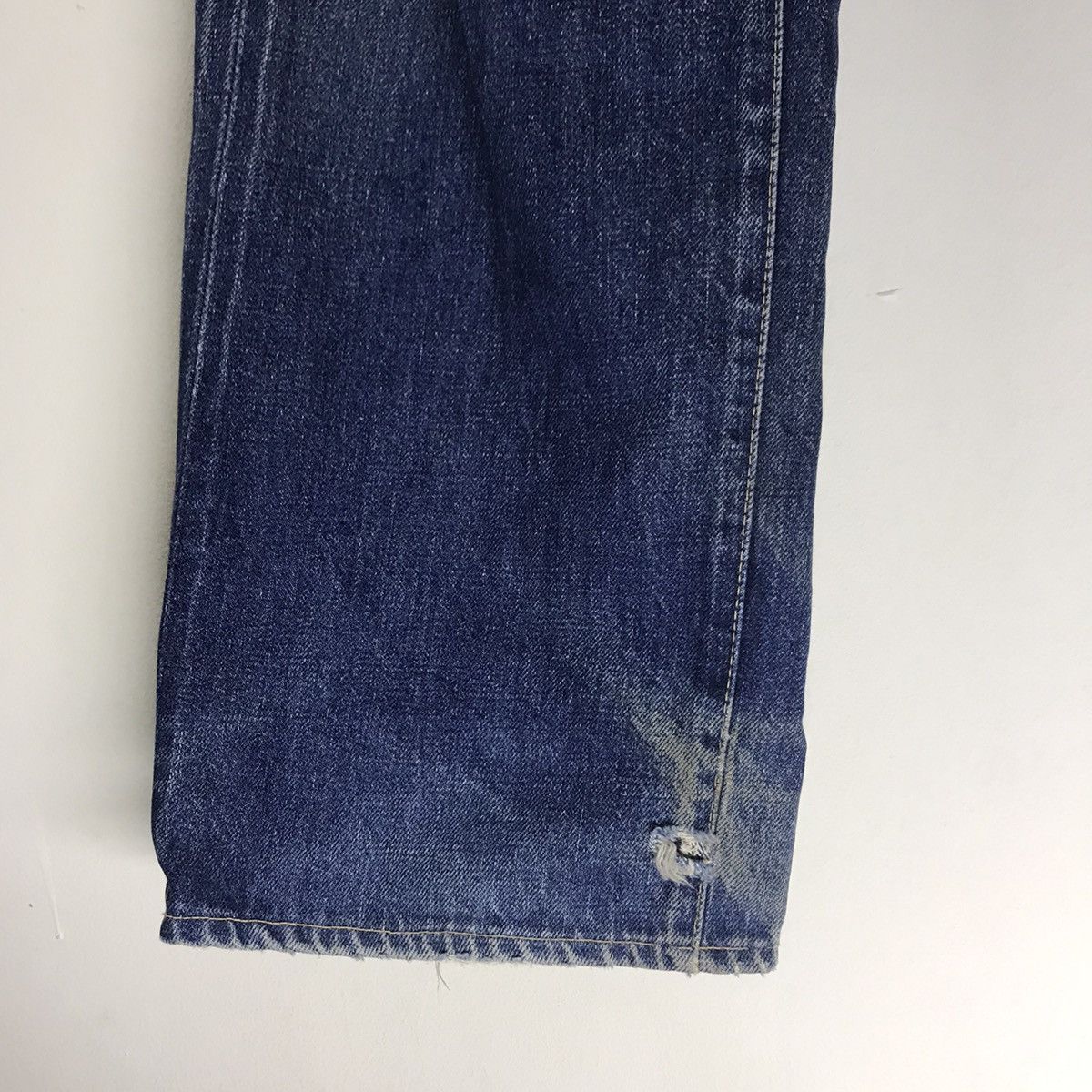 HOLLYWOOD RANCH MARKET HR Market Mudwash Distressed Denim Selvedge Jeans Size US 34 / EU 50 - 8 Thumbnail