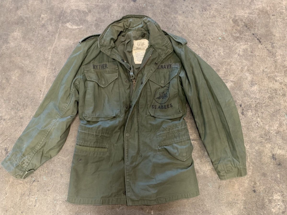 Vintage Vintage 70’s M-65 Seabees Field Jacket | Grailed