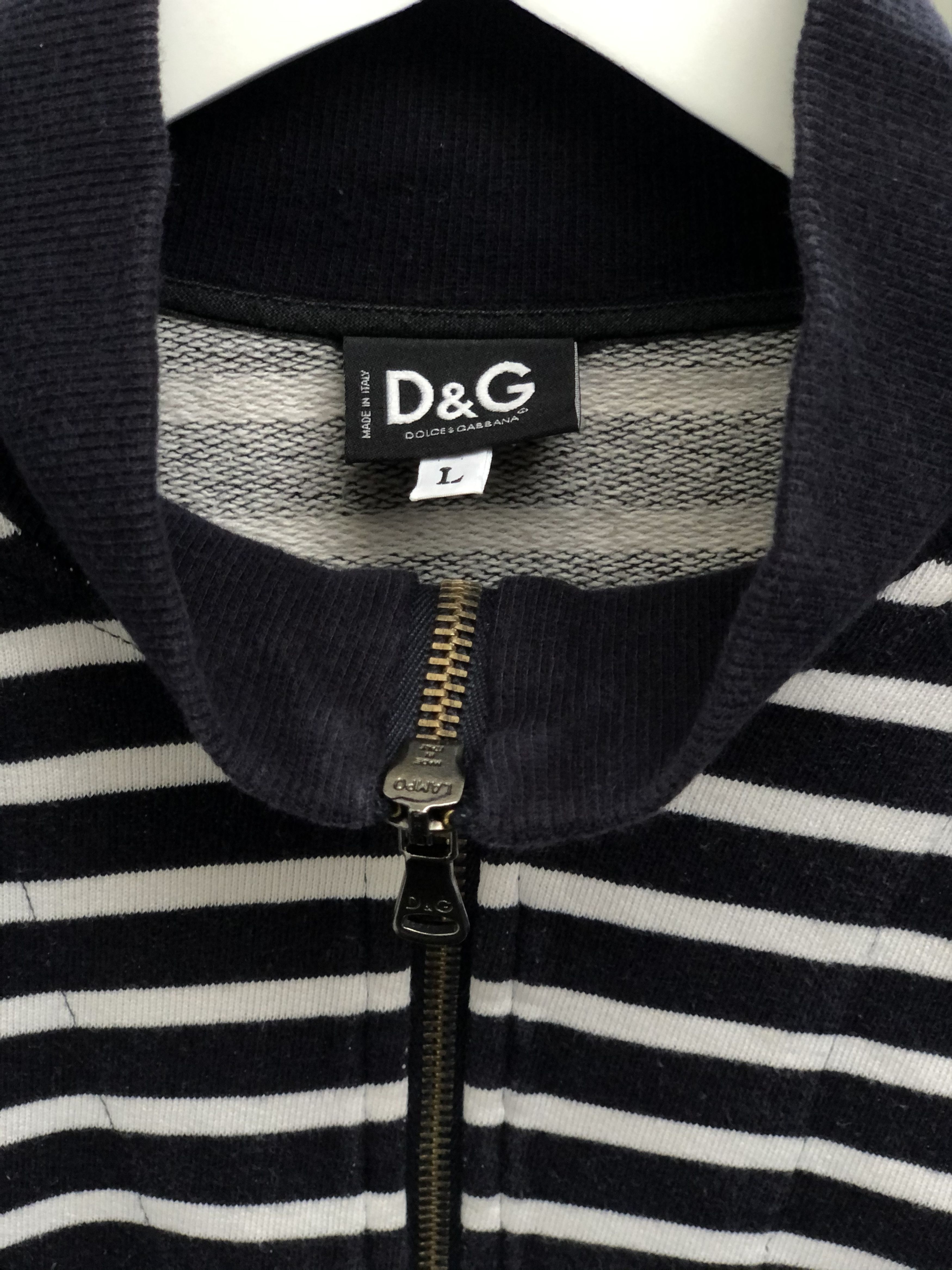 Dolce & Gabbana Dolce & Gabbana Stripe Sweatshirt Size US L / EU 52-54 / 3 - 6 Thumbnail