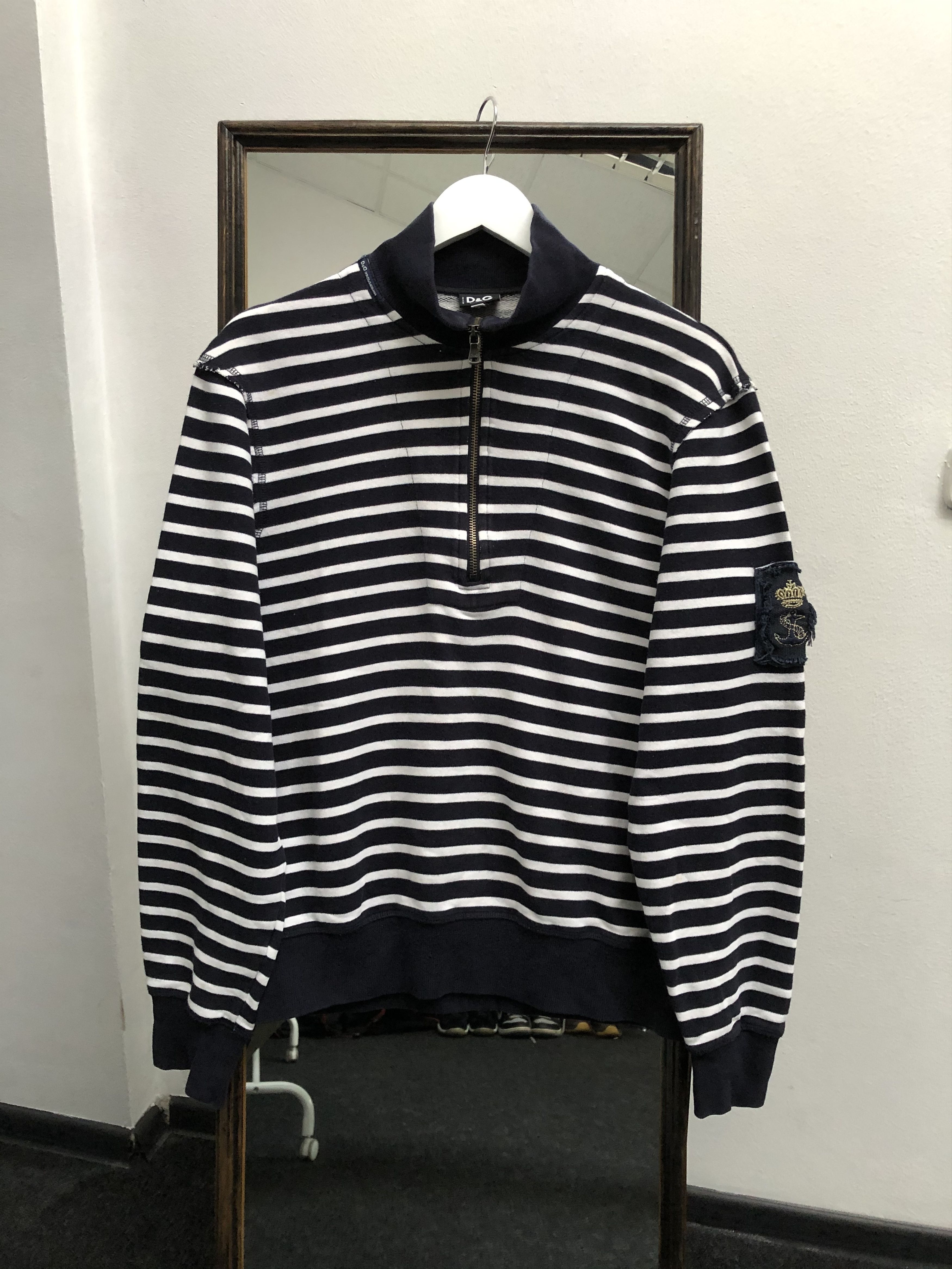 Dolce & Gabbana Dolce & Gabbana Stripe Sweatshirt Size US L / EU 52-54 / 3 - 1 Thumbnail